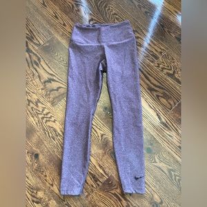 Women Nike Purple Dry-Fit Leggings Size M